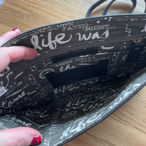 NWOT One Fated Knight leather purse - Picture 5 of 6